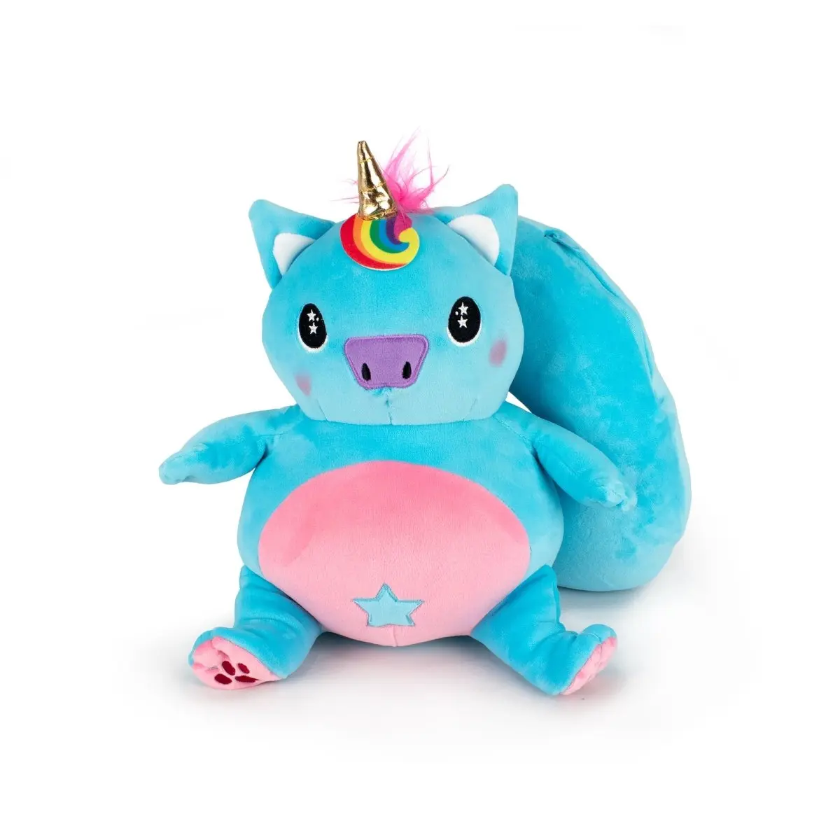 Starlight Sparkle 2-in-1 Travel U-Neck Pillow