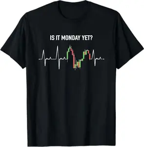 Is it Monday Yet Investor Day Trading Stock Market Trader T-Shirt