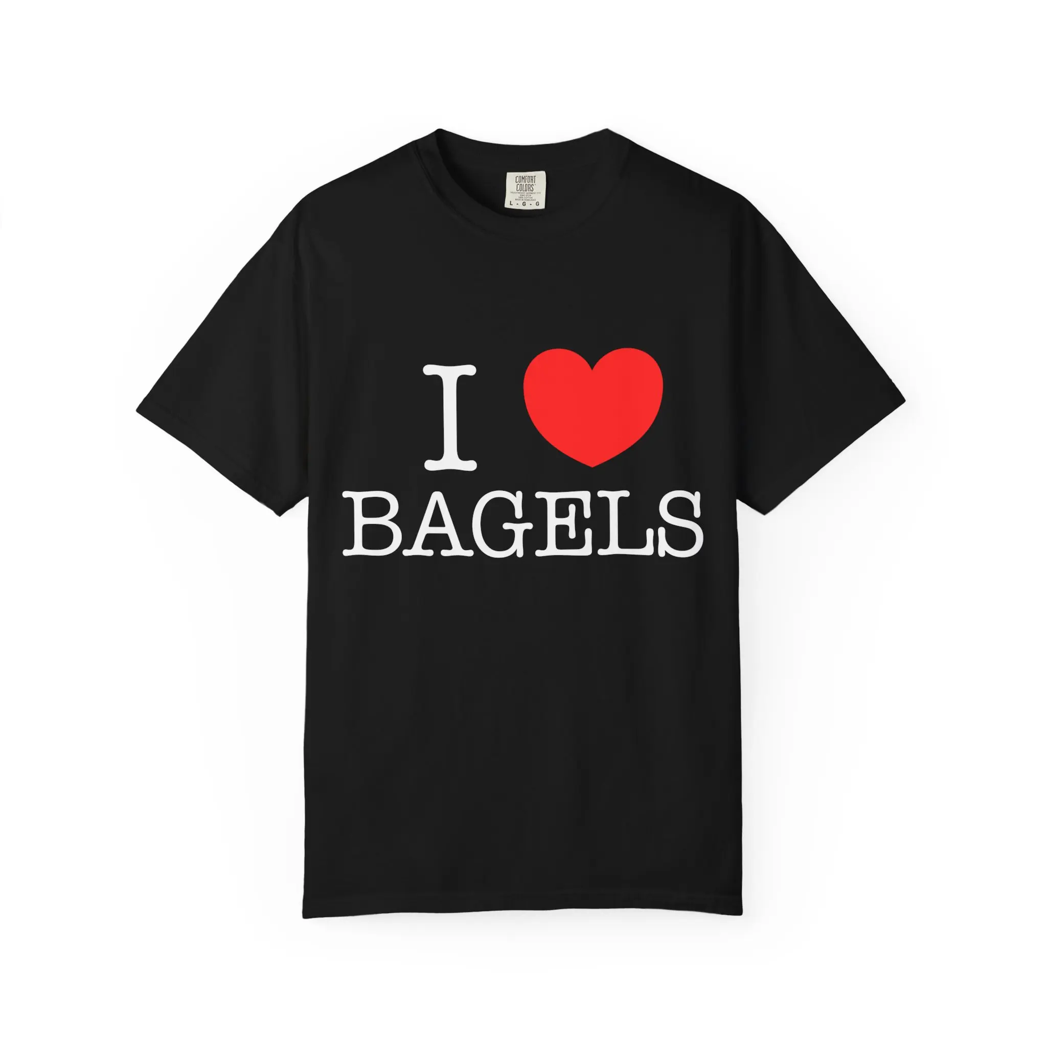 I Heart Bagels Cotton Tee