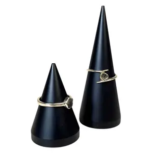 Down to Earth Moldavite Ring - Unique Ephemeral Jewelry from Moldavite with Natural Stone Elements and Timeless Design