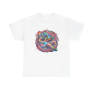 Psychedelic Space Astronaut T-Shirt