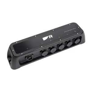 Raymarine A80731 RNS-5 Network Switch - 5 RayNet Ethernet Gigabit Ports, Integrate Axiom Displays, Plug-and-Play with Raymarine Devices, Rugged IPX6, Simple Bulkhead Mounting