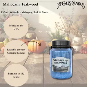 Mahogany Teakwood 26 oz Candle