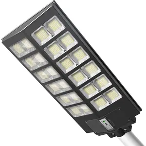 400W Solar Street Light Outdoor 450000 Lumens 3 Modes LED Motion Sensor Security Wall Lamp for Garden Street Yard Fall Porch Decor IP65 Waterproof Remote Control