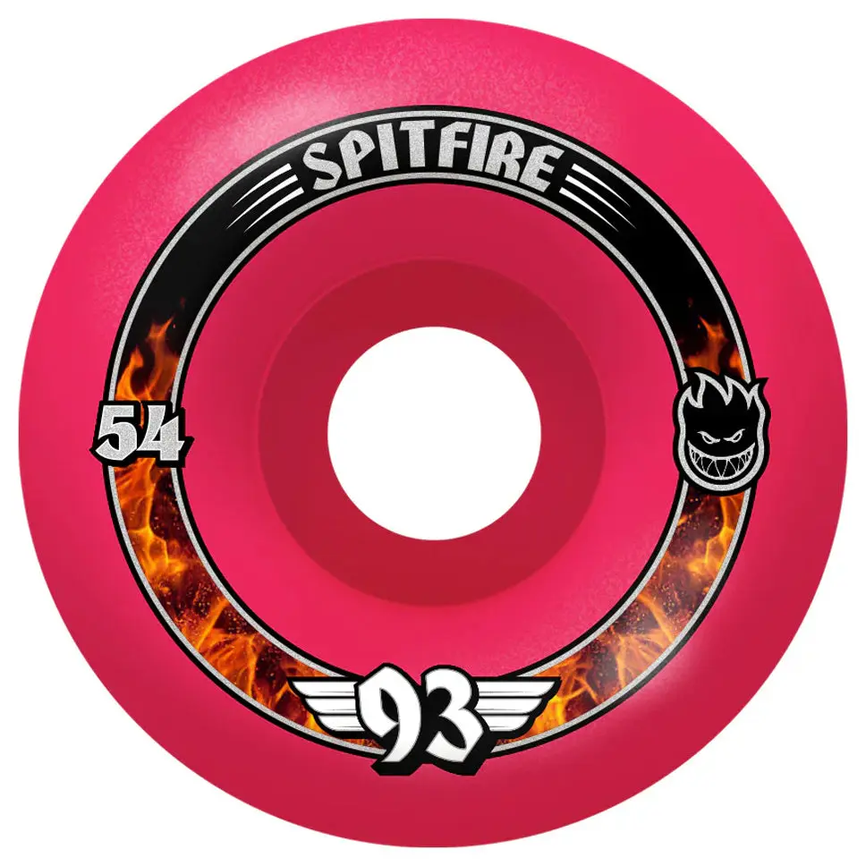 Spitfire Pink Radial Formula Four 93D Wheels