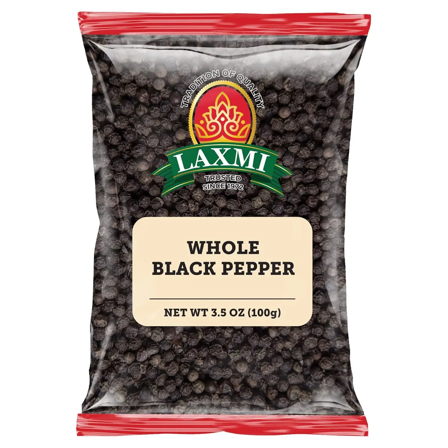 Laxmi Gourmet Whole Black Pepper (Peppercorns) - 3.5oz