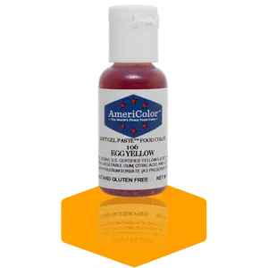 AmeriColor, Egg Yellow, .75 Ounce, Soft Gel Paste Food Color