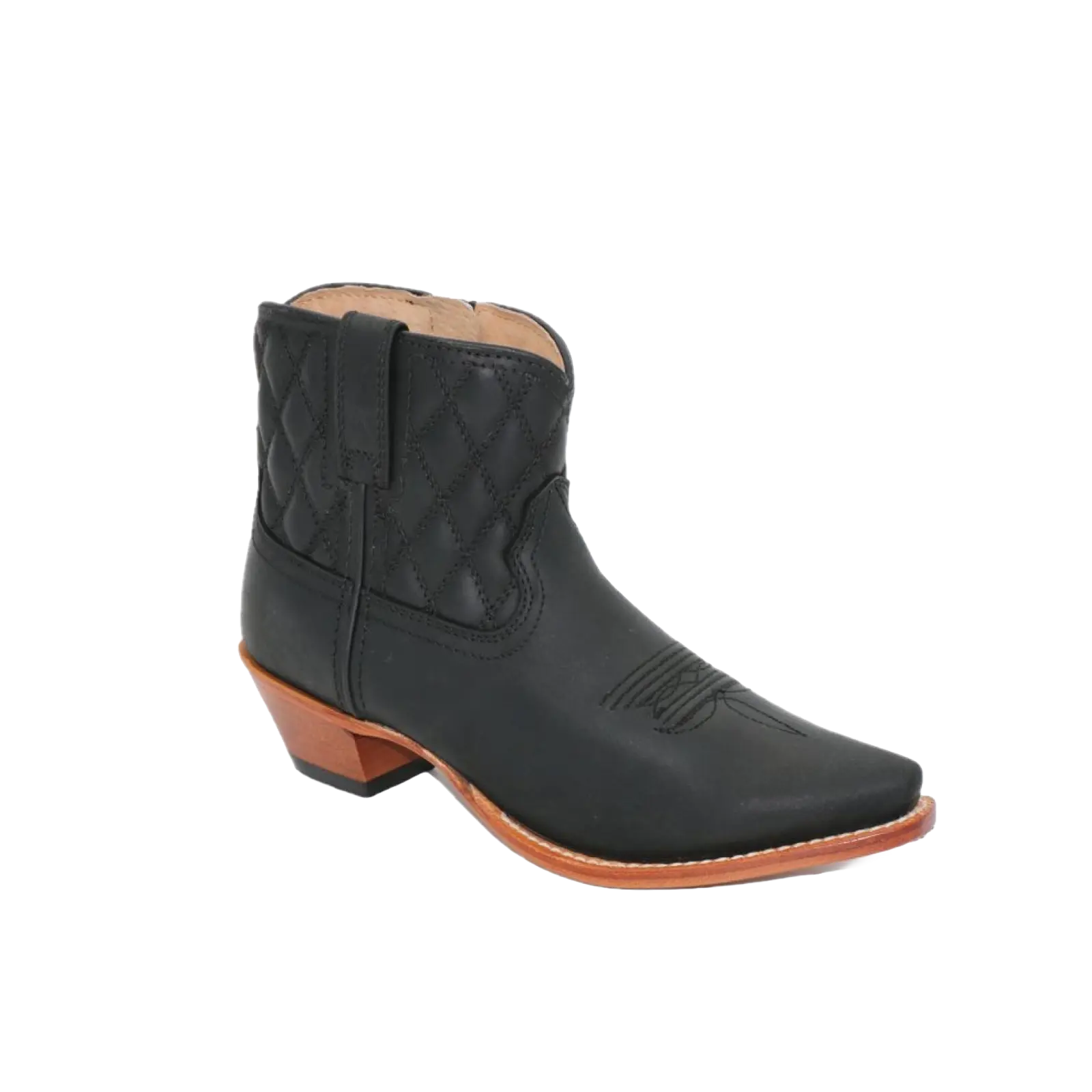 Twisted X Ladies 6" Steppin' Out Black Sand Booties WSOB003