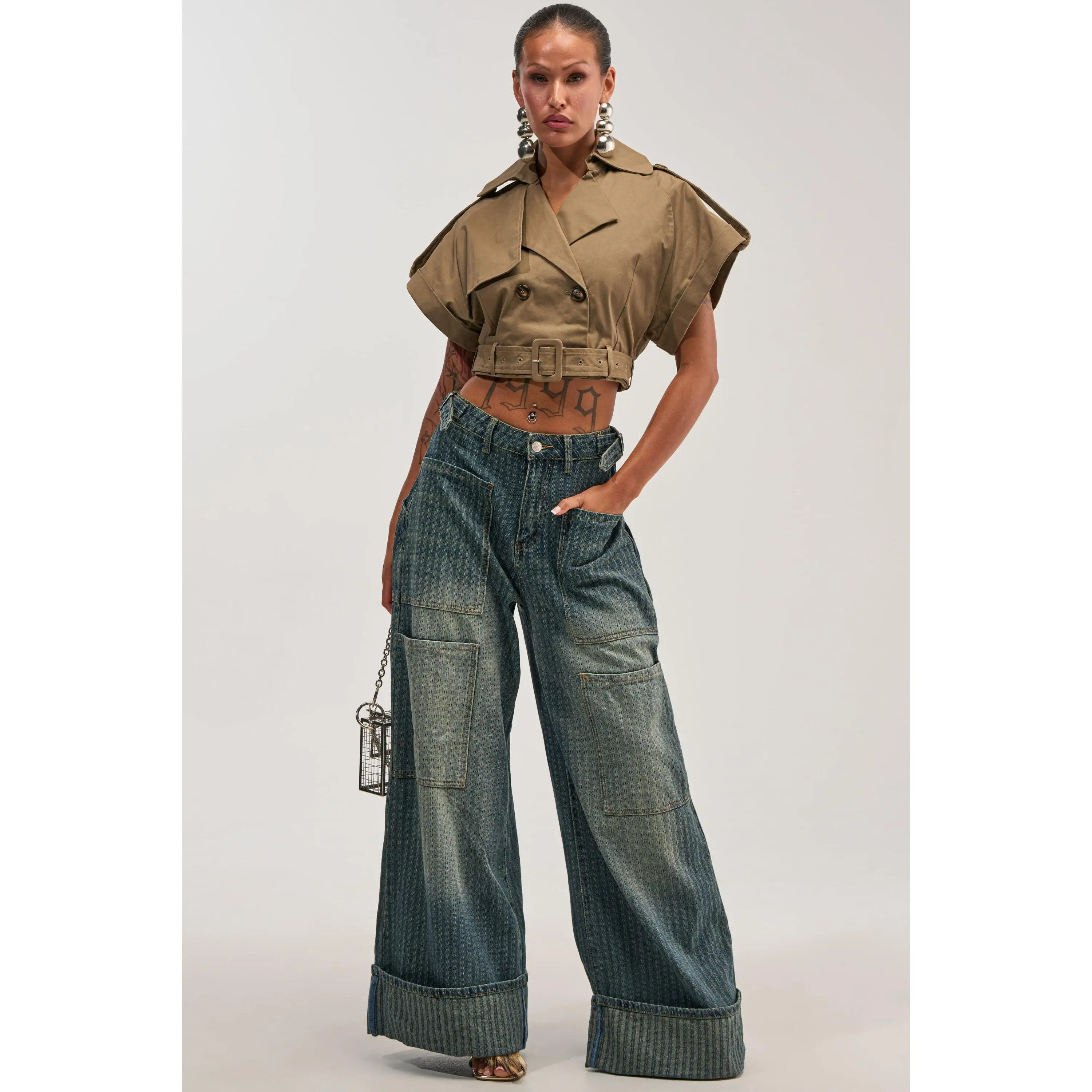 BE MINE STRIPE DENIM
