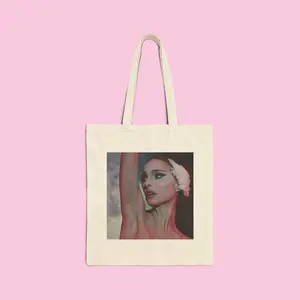 The Black Swan Tote , tote bag, unique purse, black swan, nina sayers, natalie portman, ballerina, aesthetic bag, aesthetic tote bag, going out accessories, graphic tote bag, canvas tote bag, aesthetic tote, movie merch, film merch, film aesthetic