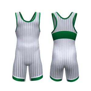 Freestyle wrestling training one-piece international wrestling suit, heat-transfer weightlifting suit