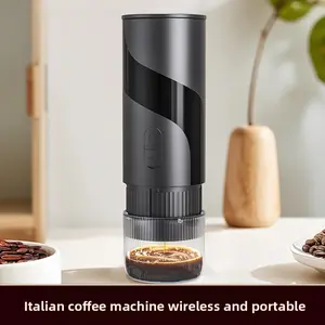 Wireless Portable Mini Coffee Machine Capsule Coffee Machine Small Italian Coffee Machine USB Rechargeable Coffee Machine