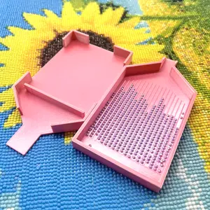 New Diamond Painting Tray Large Drill Tray Set Y-shaped Fully Enclosed Handmade DIY Dot Drill Tray Diamond Painting Tools Mosaic Embroidery Accessories