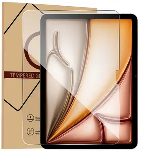 Doemoil For iPad Air 11 Air 13 iPad Pro 11 13 Tempered Glass Screen Protector HD Clear