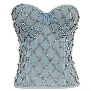 Bedazzled Jean Corset