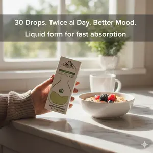 Erbenobili DEPREVIN 50 mL – Mood & Energy Herbal Supplement (St. John’s Wort + B-Vitamins)