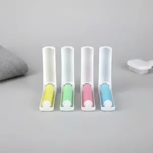 4pcs, Reusable Lint Roller, Washable Sticky Lint Roller, Portable Folding Lint Roller, Pet Hair Remover Roller, Lint Rollers for Pet Hair Extra Sticky, for Furniture, Carpet, Clothes, Easily Remove Dog and Cat Hair, Cleaning Supplies