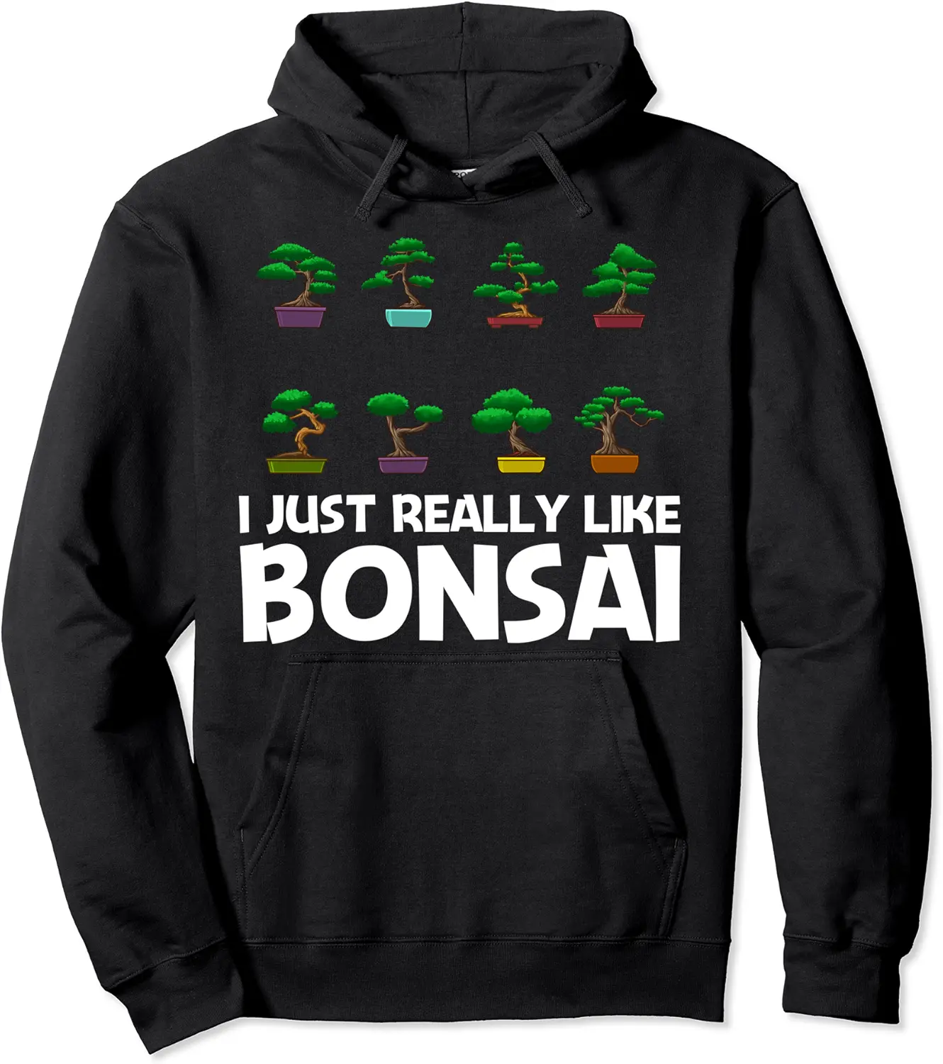 Cool Bonsai Tree For Men Women Plant Lady Japanese Gardening Pullover Hoodie - Tatewillia Shop 31B0B7V1G5J2