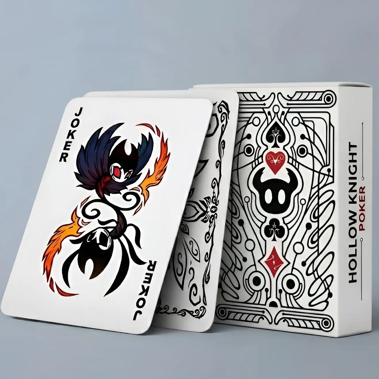 Hollow Knight Playing Cards 54 Card Deck | Collectible Poker Card Game Gift for Gamers and Fans