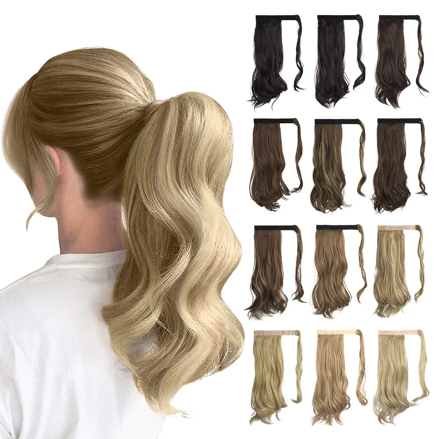 Lightest Brown Highlighted Bleach Blonde