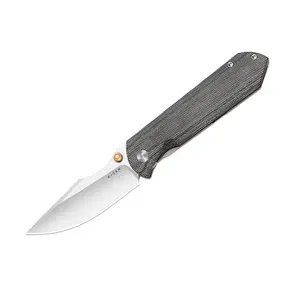Kizer Harpoon Fold Elmax Titanium & Norplex UltreX Micarta Ki4784A2