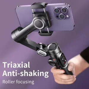 Trending Handheld Gimbal Stabilizer AI Face Tracking Vlog for Smooth Footage in Everyday Shooting