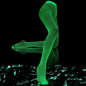 Glow in the dark fishnets