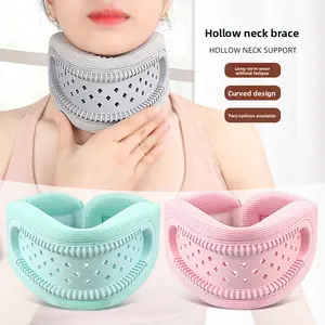 Household neck protection anti-bow neck forward tilt silicone neck brace traction fixed cervical spine neck support protective gear