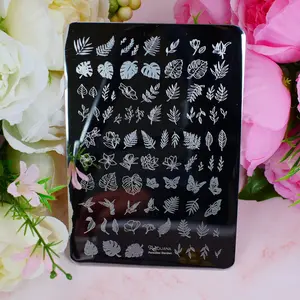 Paradise Garden Stamping Plate - Elegant Design for Garden Use, Versatile and Functional for Crafting and Crafting Projects