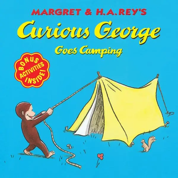 USED Book - Curious George Goes Camping by Rey, H. A. (Paperback) - english