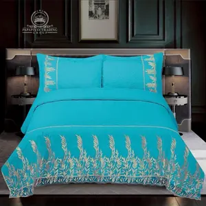 3-Piece Bedding Bedspread Set, Soft Textile Linens with Sheets for Bedroom Use