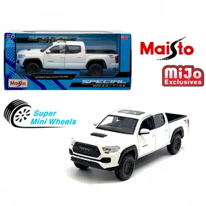 Maisto 1:27 2023 Toyota Tacoma TRD Pro – White – Special Edition
