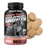 Bully Max 2-in-1 Puppy Tabs for Growth (30 Tabs) - Puppy Health Supplements with Natural Blend for Muscle Growth, Immunity, Bone Health, Joint Flexibility & Wellness (9,000x Stronger Immune Boost Than Vitamin C), Puppy Supplements For Growth