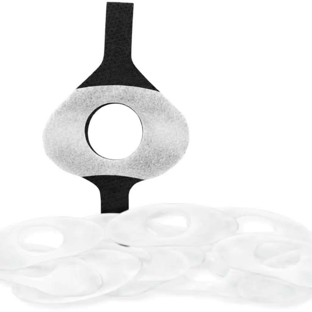 Bleep Diffuser Kit with 12 Replacement Filters for Eclipse and DreamWay Maskless PAP Systems, 1 Vent Diffuser Strap, Quiet Exhaust Support, Made in USA, Kit Only