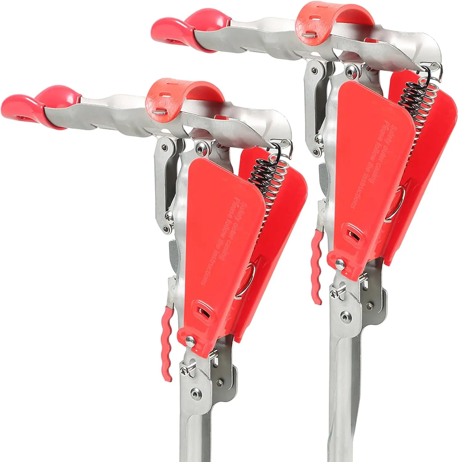 Dual-Spring Automatic Fishing Rod Holder | Stainless Steel Folding Rod Stand Spring Loaded Adjustable Sensitivity Fish Pole Rack