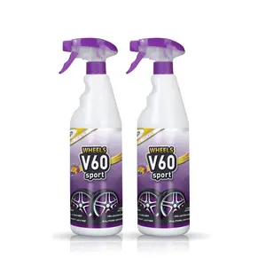V60 Sport Wheel Cleaner Pack (2 Products) - pH Neutral, No Rubbing Needed, Gecko Spray Formula for Easy Brake Pad & Carbon Dirt Removal