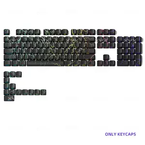 XVX Lightning/ Meteor Version Pattern OEM Profile IMD-Tech Keycap Set 118-keys（Keycaps Only, Keyboard Not Included）