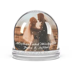 Any Occasion Snow Globe (Sample) - Magical Plastic Ornament for Home Decor and Gift Giving