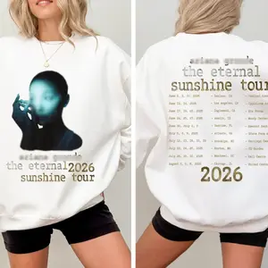 Ariana Eternal Sunshine Tour Shirt – Pop Star Graphic Tee for Fans