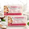 2 Pack El Poderoso Soap Bar (3.52 oz / 100g) – Donkey Milk, Coconut Oil & Collagen Infused Facial Soap – Natural Glow, Deep Cleansing & Skin Softening – Handmade in Mexico