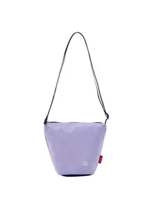 OIWAS Lightweight Multicolor Bucket Bag, Casual Crossbody Shoulder Bag, Plain Textile Material, All Seasons Fashion Accessory