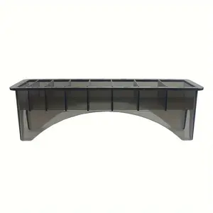 Hair-cutting protective comb holder, 8-slot base electric comb holder, limit-comb storage rack