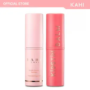 KAHI Multi Balm Stick + KAHI Kisstin Pink Face Balm Moisturizer Lip and Check Stick - All-in-One Lip Balm Cream Neck Cream Make Up  (0.32 oz)
