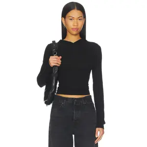 COTTON CITIZEN Verona Hoodie Shirt in Jet Black