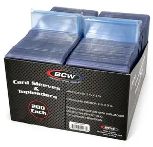 200 Count Card Sleeve and Toploader BCW Combo Pack