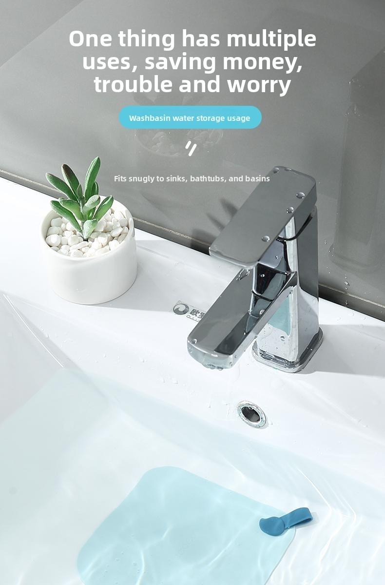 Drain Cover - Bathroom Underfloor Drain Odor Prevention and Deodorization Device - Insect Repellent Drain Outlet Sealing Silicone Pad - Bathroom