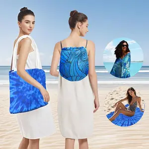Beach Towel Set, Backpack Beach Towel, Absorbent & Quick-drying Towel for Travel, Swimming, Sunbathing