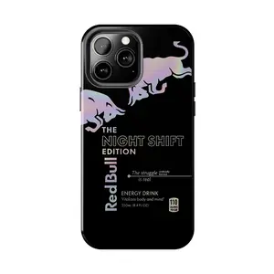 Red Bull Energy Night Shift & Neon Editions Drinks  Phone Case Compatible with iPhone 7, 8, X, 11, 12, 13, 14, 15, 16 17 & Samsung Galaxy S21, S22, S23 & S24 S25 series