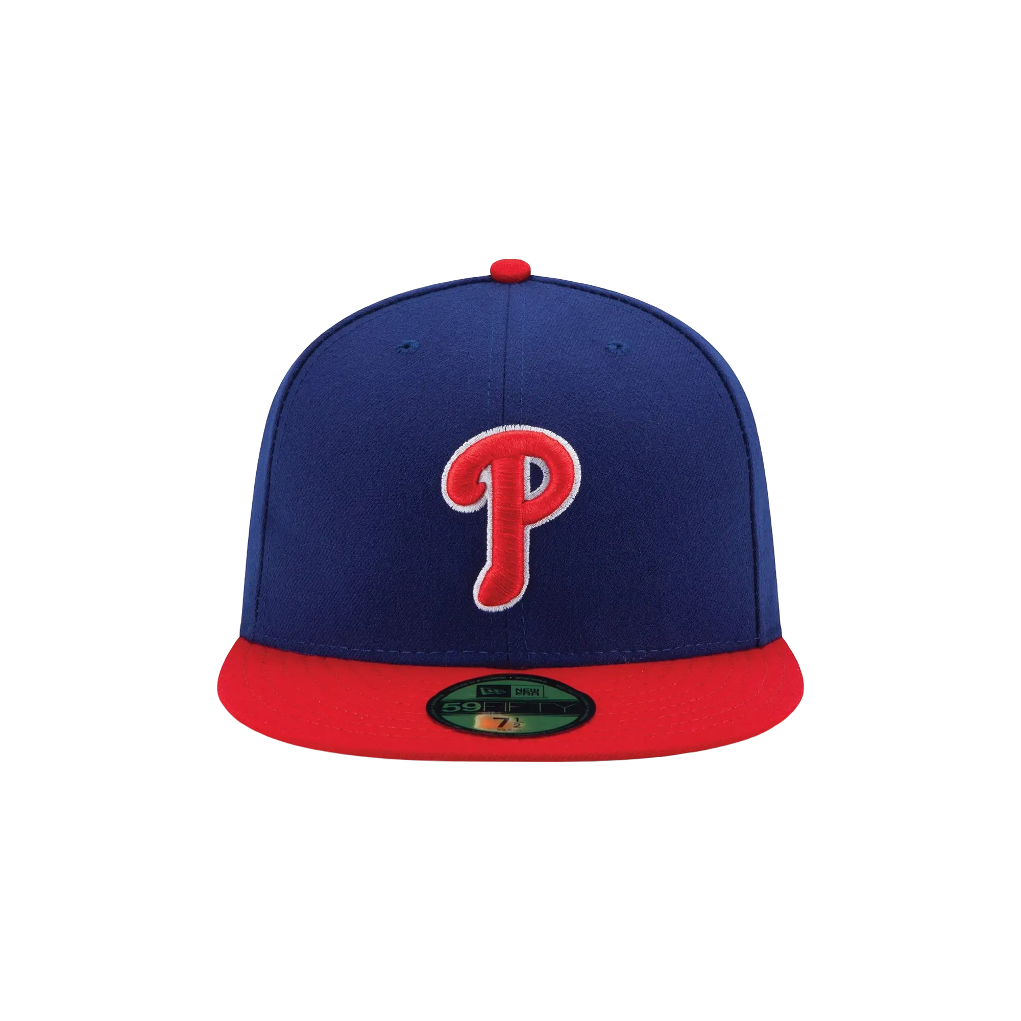 59FIFTY Philadelphia Phillies On-Field Authentic Collection Fitted Hat "Blue / Red - Brim / Black - Under Brim" NE968