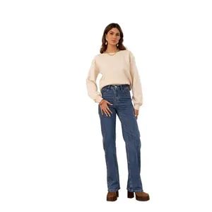 Oraije Paris Barbara Full Length Straight Jeans